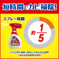 カビキラー カビ取り 電動スプレー 付け替え用 750g 1セット(6個) カビ取り用洗浄剤 カビ除去スプレー お風呂掃除 ジョンソン