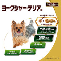 ベストバランス ドッグフード カリカリ仕立て 成犬 ヨークシャーテリア用 1.8kg（450g×4袋入）国産 3袋 ユニ・チャーム