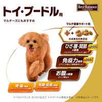 ベストバランス ドッグフード カリカリ仕立て 10歳以上 トイプードル用 1.8kg（450g×4袋入）国産 3袋 ユニ・チャーム