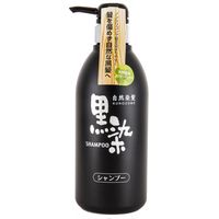 黒染シャンプー ポンプ 500ml 1個 黒ばら本舗