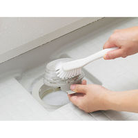 お風呂のミニブラシ ホワイト W602W マーナ