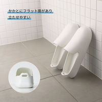 お風呂のスリッパ ホワイト W608W マーナ