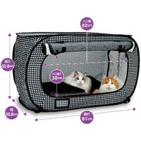 ポータブル ケージ 1個 猫壱