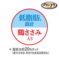 グランデリ 国産ささみ ほぐし ブロッコリー×かぼちゃ（80g×4個）1袋 国産 ドッグフード ウェット パウチ