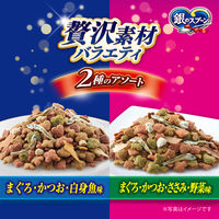 銀のスプーン 贅沢素材バラエティ 全成長段階用 2種のアソート国産 1.0kg 3袋 キャットフード ドライ