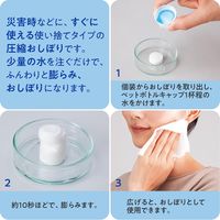 コモライフ 圧縮おしぼり 50個入 390140 1セット（50個入）（直送品）