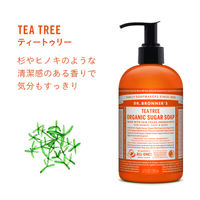 ドクターブロナー オーガニックシュガーソープ ティートゥリー 355ml