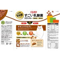 いなば CIAO チャオ 猫 すごい乳酸菌クランキー チキンバラエティ 総合栄養食 国産（20g×10袋）1個 キャットフード