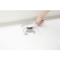 掃除の達人 浴室チョコッと洗い ピンセット付き 排水口 蛇口まわり 掃除用ブラシ ブルー 1個 マーナ