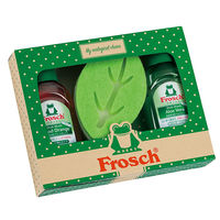 フロッシュ ギフト セット 食器用洗剤 アロエヴェラ＆ブラッドオレンジ（各100ml） リーフスポンジ付き 旭化成ホームプロダクツ