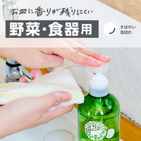 ハッピーエレファント 野菜・食器用洗剤 グレープフルーツ 詰め替え 2回分 500ml 1個 サラヤ