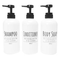 ポンプボトル ディスペンサー ラウンド シャンプー 600ml リビング
