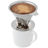 ペーパーフィルターのいらないステンレスコーヒードリッパー102 2～4人用 SD-901 1個 ストリックスデザイン