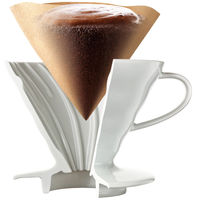 HARIO（ハリオ） V60透過ドリッパー02 クリア 約1～4杯用 VD-02T コーヒー