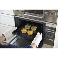 HARIO （ハリオ） 耐熱ミニ角小鉢4個セット ホワイト 110ml ふた付 MKK-2012-OW 1個