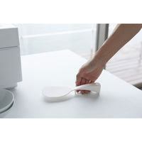 tower（タワー） 立って置ける しゃもじ ホワイト 1個 山崎実業