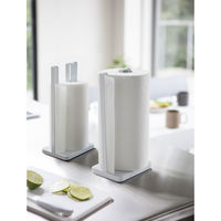 tower（タワー） 片手で切れるキッチンペーパーホルダー ホワイト 1個 山崎実業 キッチン収納