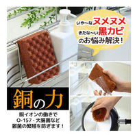 銅の力 抗菌タワシ 1個 富士商