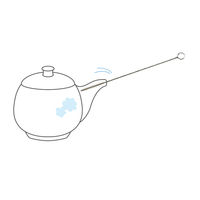 キッチンブラシ 注ぎ口洗い4点セット 1個 マーナ