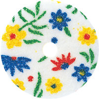 POCO（ポコ）スポンジ マル吸盤付 ガーデン 1個 マーナ