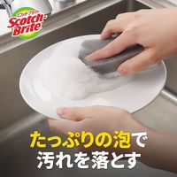 スリーエム（3M）スコッチブライト 泡立ちゆたか ソフトスポンジ 抗菌 キッチン キズつけない ピンク WS-77KP（1個入）