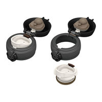 【アウトレット】サーモス（THERMOS） 水筒 真空断熱ケータイマグ 600ml パールブラック JNL-604 ワンタッチボトル