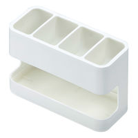 karari(カラリ) 珪藻土 カトラリースタンド 角型 イシガキ キッチン収納