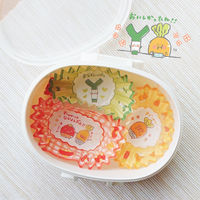 おべんとケースベジパンズ オーバルミニ お弁当 おかずカップ 子供 おかずケース S1748 1セット（30枚入×2個） 東洋アルミエコープロダクツ