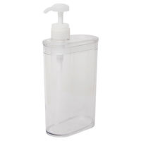 詰め替えボトル スリム ディスペンサー クリア レック(BB-416)