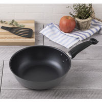 ねこの炒め鍋フライパン24cm IH対応 貝印 KAI ニャミー Nyammy