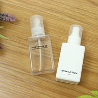 スプレーボトル ホワイト スクエア 150ml ベストコ