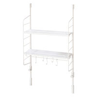 スリムポールラック ハンガーSet M SPL-2 1個 平安伸銅 突っ張り棒 キッチン収納