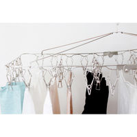 Ba オールステン 角ハンガー 42ピンチ （ベランダ低竿対応） 1個 レック(W-437)