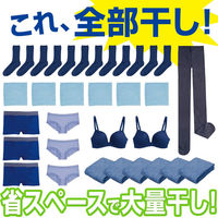 ハイブリッド 角ハンガー 52ピンチ 1個 レック(W-431)