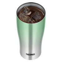 サーモス（THERMOS） 真空断熱タンブラー 420ml グリーンフェード JDE-421C G-FD 1個