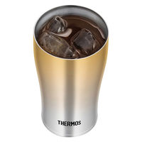 サーモス（THERMOS） 真空断熱タンブラー 340ml ゴールドフェード JDE-341C GD-FD 1個