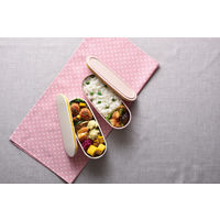 サーモス（THERMOS） フレッシュランチボックス 2段式 600ml ライトピンク DJT-600W LP 1個 弁当箱