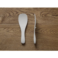 土鍋しゃもじ おこげ しゃもじ シンプル くっつかない ホワイト 1個 マーナ