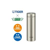 ハンズ オリジナル TIGER（タイガー） ステンレスボトル マグボトル 水筒 シルバー 300ml 1個