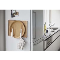 tower（タワー） マグネットキッチントレーホルダー 2個組 ホワイト 1個 山崎実業 キッチン収納