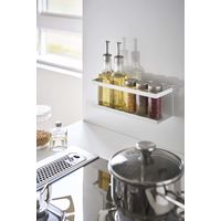 tower（タワー） マグネットラック ワイド ホワイト 1個 山崎実業 キッチン収納