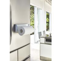 tower（タワー） 片手でカットマグネットキッチンペーパーホルダー ホワイト 1個 山崎実業 キッチン収納