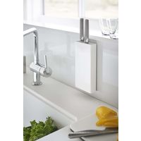 tower（タワー） マグネット包丁スタンド ホワイト 1個 山崎実業 キッチン収納