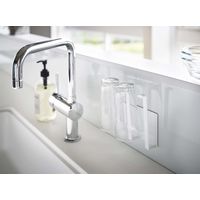 tower（タワー） マグネットグラス&ボトルホルダー ホワイト 1個 山崎実業 キッチン収納