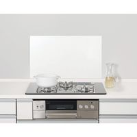 キッチン壁用 汚れ防止シート 45×25cm 透明 3枚入 1セット（1個×3）東洋アルミエコープロダクツ