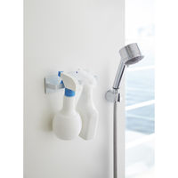 tower（タワー） マグネットバスルームタオルハンガー 浴室壁面収納 ホワイト 山崎実業