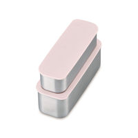 サーモス（THERMOS） フレッシュランチボックス 弁当箱 2段 635ml ダスティピンク DSA-604W DTP