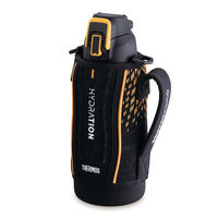 サーモス（THERMOS） 水筒 真空断熱スポーツボトル 800ml 0.8L ブラックオレンジ FHT-801F BKOR 1個 【送料無料】