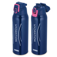 サーモス（THERMOS） 水筒 真空断熱スポーツボトル 1L ネイビーピンク FHT-1001F NV-P 1個 【送料無料】