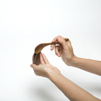 スープジャーのためのランチスプーン ブラウン 1本 マーナ ランチグッズ お弁当箱グッズ